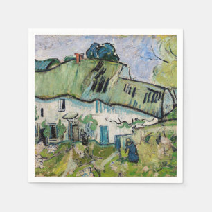 Vincent van Gogh - Bauernhof mit zwei Zahlen Serviette