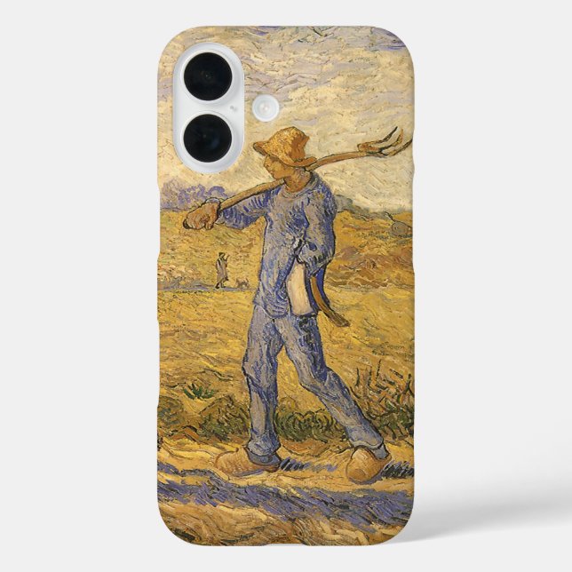 Vincent van Gogh - Bauernpaar arbeiten gehen Case-Mate iPhone Hülle (Rückseite)