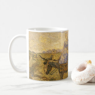 Vincent van Gogh - Bauernpaar zur Arbeit gehend Kaffeetasse