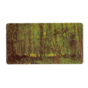 Vincent van Gogh - Bäume und Unterwuchs