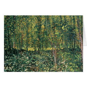 Vincent van Gogh   Bäume und Unterwuchs, 1887