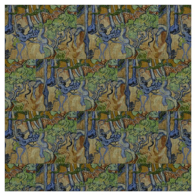 Vincent van Gogh - Baumwurzeln Stoff (Muster)