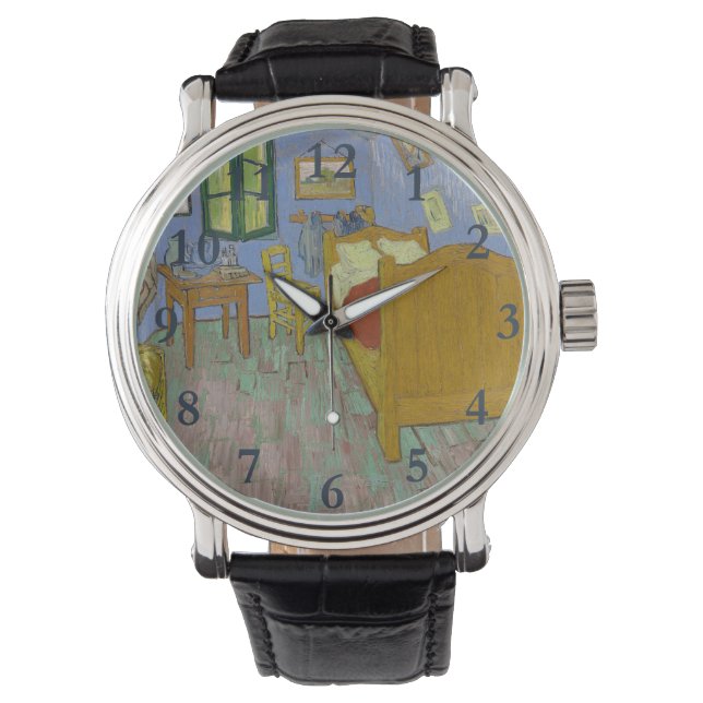 Vincent Van Gogh Bedroom Painting Armbanduhr (Vorderseite)