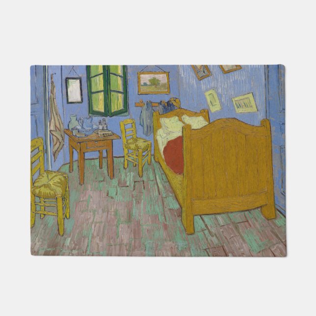 Vincent Van Gogh Bedroom Painting Fußmatte (Vorderseite)