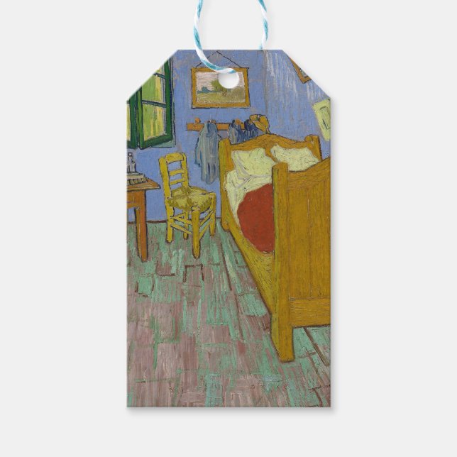 Vincent Van Gogh Bedroom Painting Geschenkanhänger (Vorderseite)