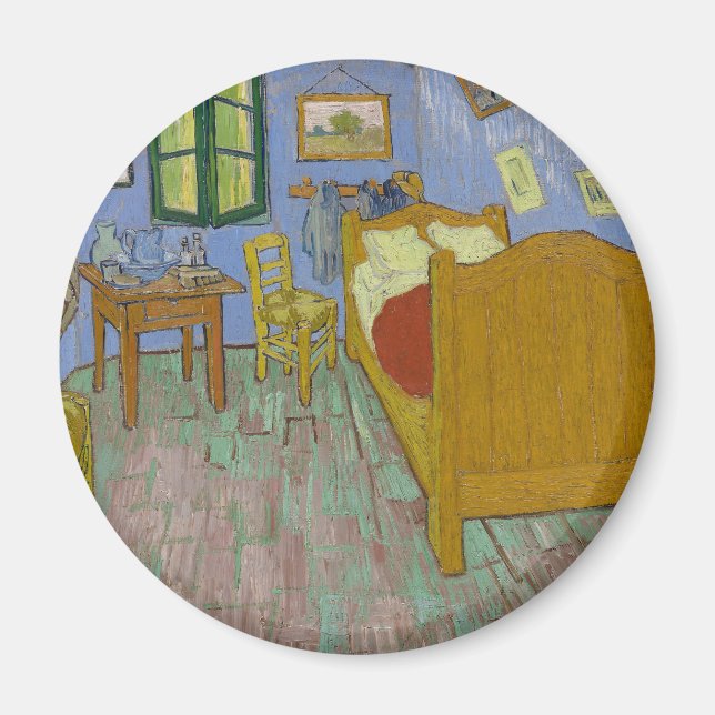 Vincent Van Gogh Bedroom Painting Magnet (Vorne)