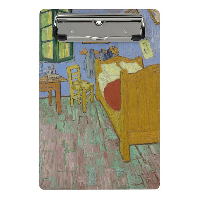 Vincent Van Gogh Bedroom Painting Mini Klemmbrett (Vorderseite)