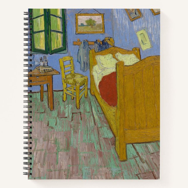 Vincent Van Gogh Bedroom Painting Notizbuch (Vorderseite)