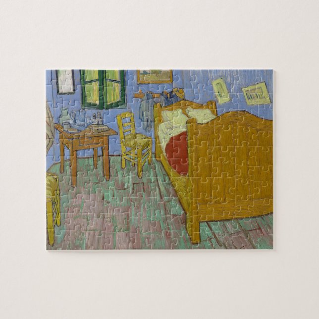 Vincent Van Gogh Bedroom Painting Puzzle (Horizontal)