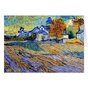 Vincent Van Gogh - Blick auf das Asyl und die Kape