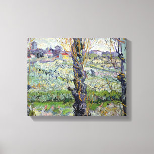 Vincent van Gogh Blick auf den Arles, 1889 Leinwanddruck