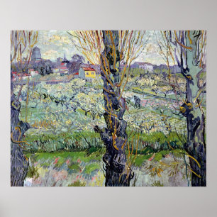 Vincent van Gogh Blick auf den Arles, 1889 Poster