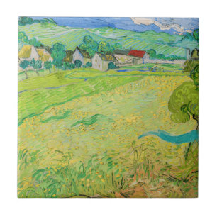 Vincent van Gogh - Blick auf Vessenots bei Auvers Fliese