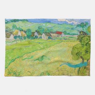 Vincent van Gogh - Blick auf Vessenots bei Auvers Geschirrtuch
