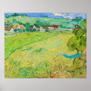 Vincent van Gogh - Blick auf Vessenots bei Auvers Poster