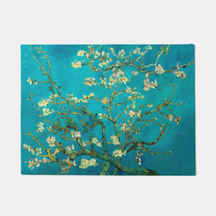 Vincent Van Gogh Blossoming Almond Tree Floral Art Fußmatte