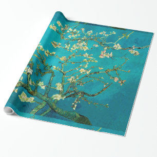 Vincent Van Gogh Blossoming Almond Tree Floral Art Geschenkpapier