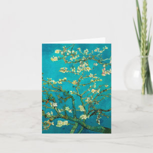 Vincent Van Gogh Blossoming Almond Tree Floral Art Karte