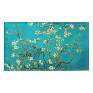 Vincent Van Gogh Blossoming Almond Tree Floral Art Namenschild