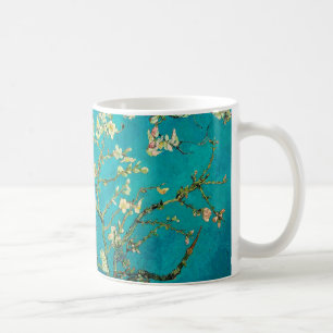 Vincent Van Gogh Blossoming Almond Tree Floral Art Tasse