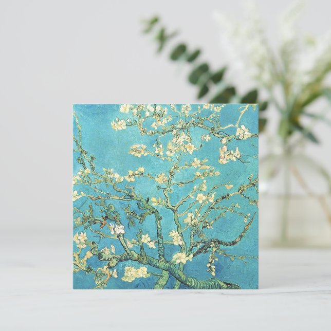 Vincent van Gogh Blossomong Almond Tree (Stehend Vorderseite)