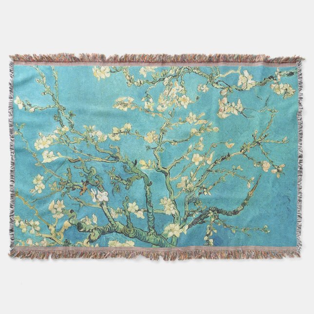 Vincent van Gogh Blossomong Almond Tree Decke (Vorderseite)