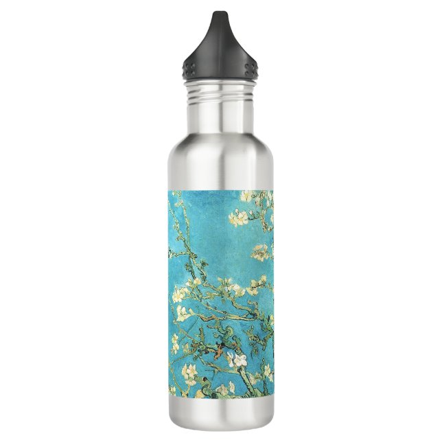 Vincent van Gogh Blossomong Almond Tree Edelstahlflasche (Links)