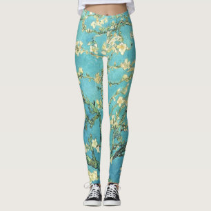 Vincent van Gogh Blossomong Almond Tree Leggings