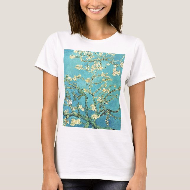 Vincent van Gogh Blossomong Almond Tree T-Shirt (Vorderseite)