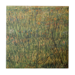 Vincent van Gogh - Blühende Weide Fliese