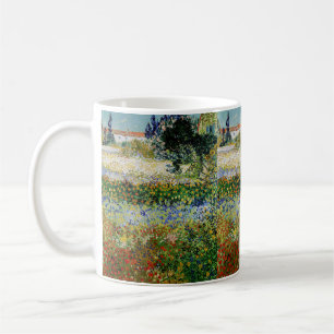 Vincent van Gogh - Blühender Garten Kaffeetasse