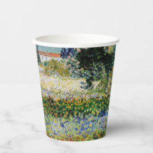 Vincent van Gogh - Blühender Garten Pappbecher