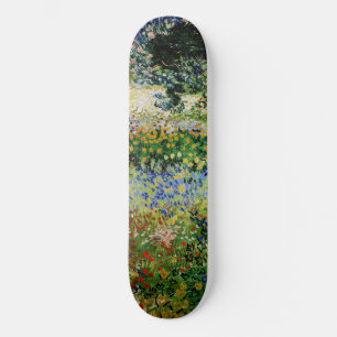 Vincent van Gogh - Blühender Garten Skateboard