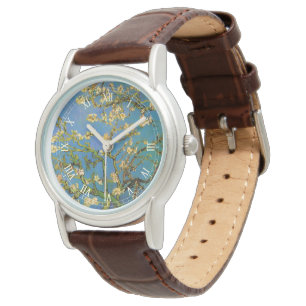 Vincent van Gogh - Blühender Mandelbaum Armbanduhr