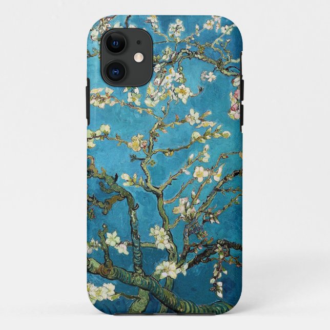 Vincent van Gogh, blühender Mandelbaum Case-Mate iPhone Hülle (Rückseite)
