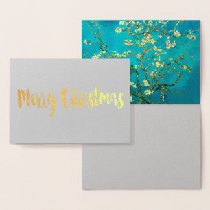 Vincent Van Gogh Blühender Mandelbaum Florale Kuns Folienkarte