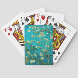 Vincent Van Gogh Blühender Mandelbaum Florale Kuns Spielkarten
