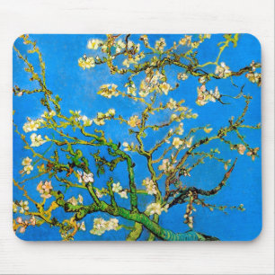 Vincent Van Gogh - Blühender Mandelbaum Kunst Mousepad