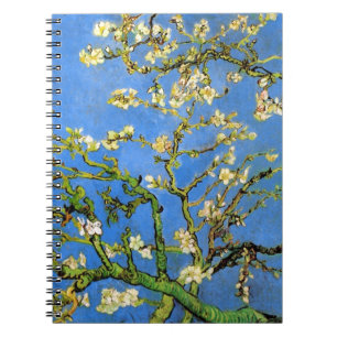 Vincent Van Gogh - Blühender Mandelbaum Kunst Notizblock