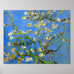 Vincent Van Gogh - Blühender Mandelbaum Kunst Poster