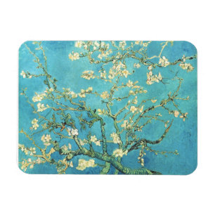 Vincent van Gogh Blühender Mandelbaum  Magnet