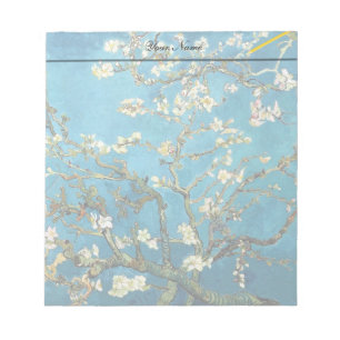 Vincent van Gogh, blühender Mandelbaum Notizblock