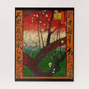 Vincent van Gogh - Blühender Pflaumenbaumgarten Puzzle