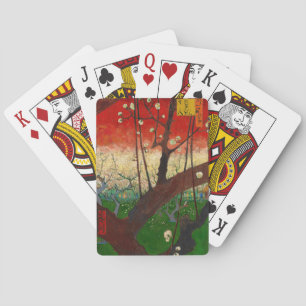 Vincent van Gogh - Blühender Pflaumenbaumgarten Spielkarten