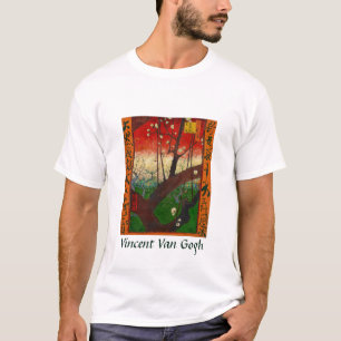 Vincent van Gogh - Blühender Pflaumenbaumgarten T-Shirt