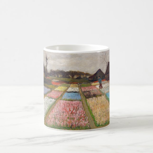 Vincent van Gogh - Blume Beds in Holland Kaffeetasse (Mittel)
