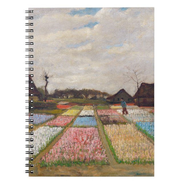 Vincent van Gogh - Blume Beds in Holland Notizblock (Vorderseite)