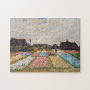 Vincent van Gogh - Blume Beds in Holland Puzzle