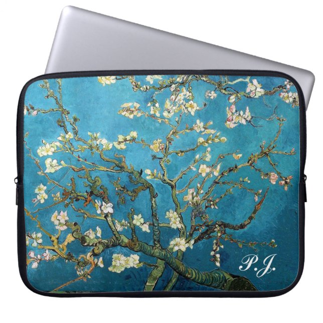 Vincent van Gogh Blume Laptopschutzhülle (Vorderseite)
