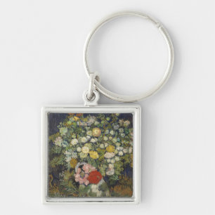 Vincent van Gogh Blumenstrauß der Blumen in Schlüsselanhänger